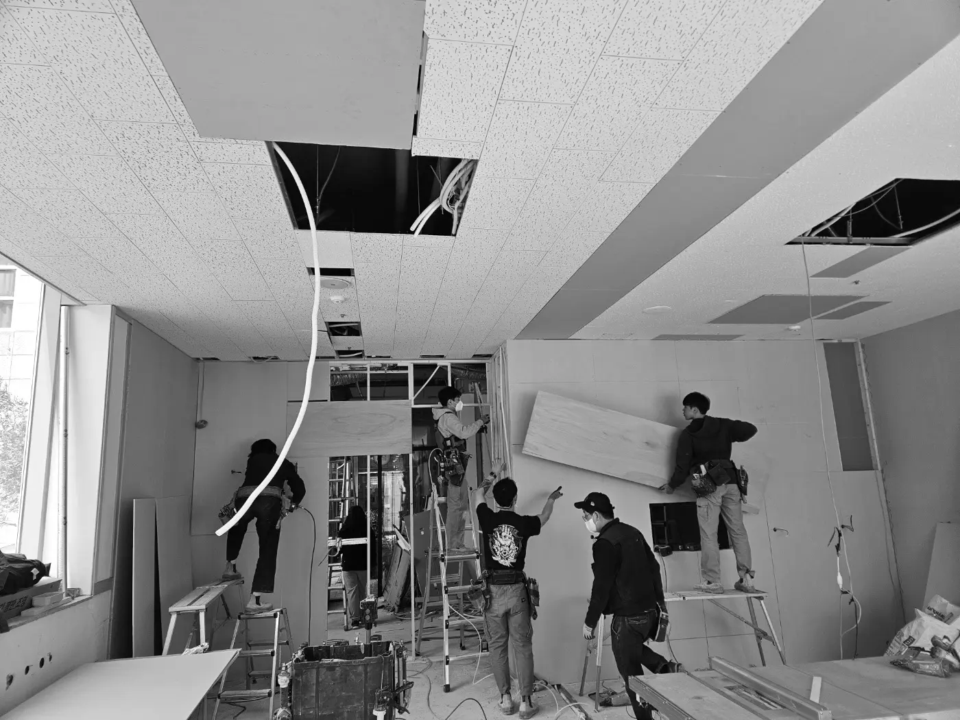 오뼈집 — 카운터·바, 고깃집 인테리어